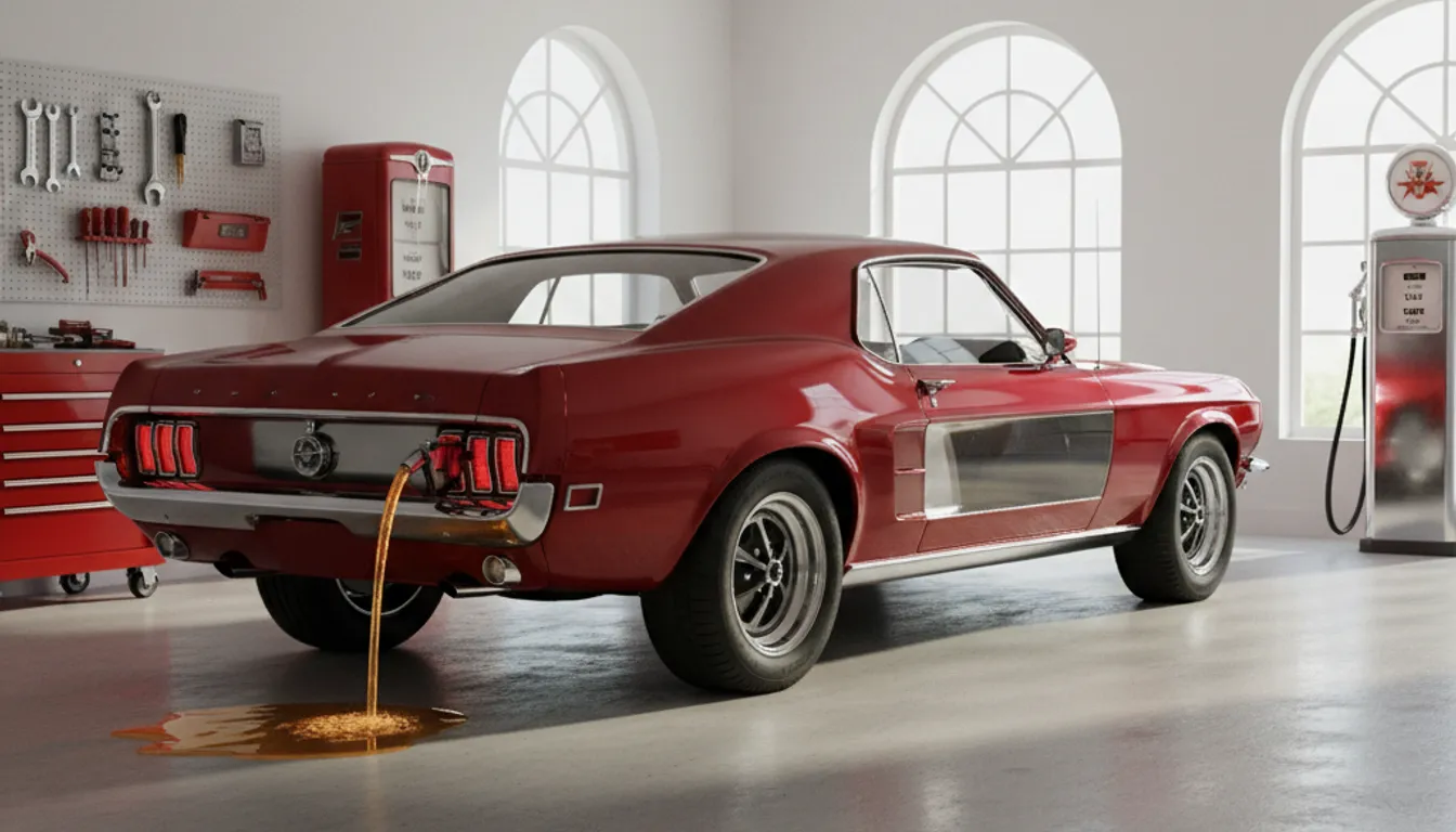 Image representing intermittent fasting: car with full & empty fuel tanks, timing meals.