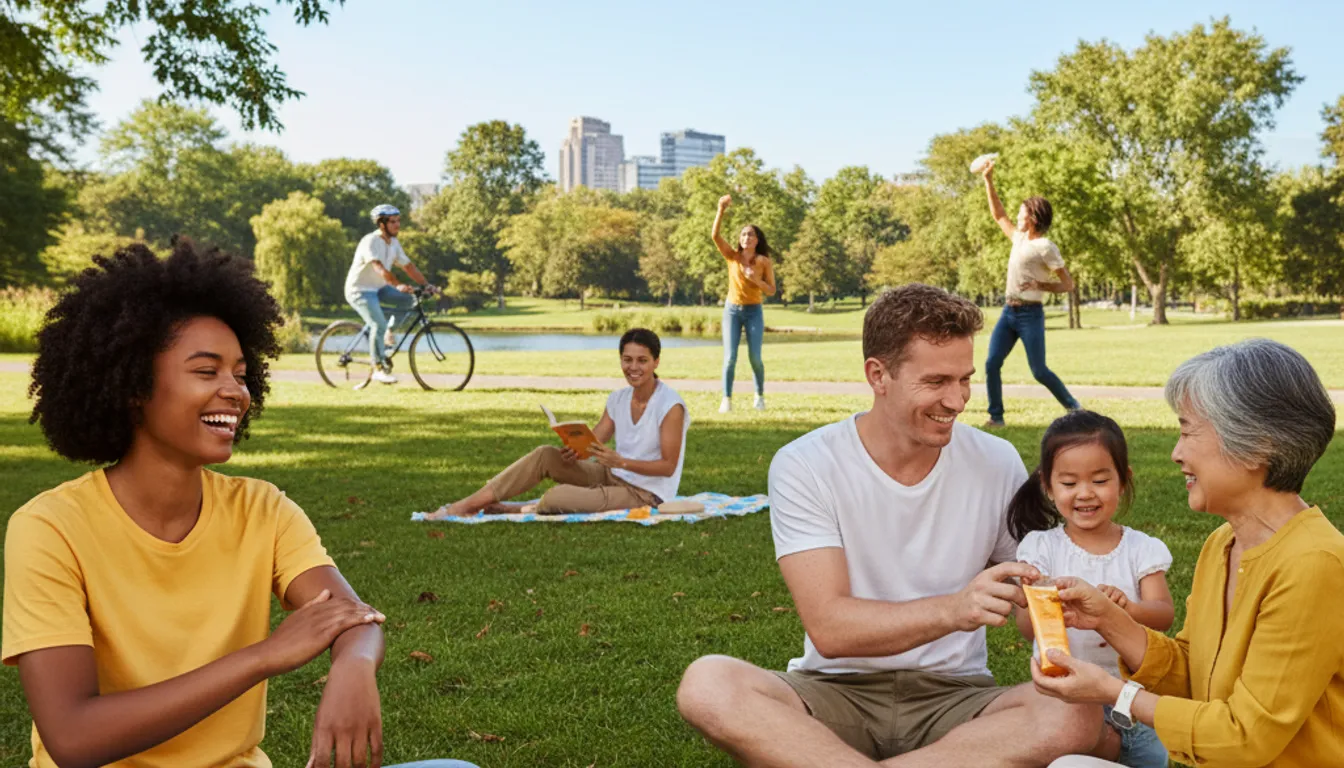 People enjoying sun protection: best daily sunscreen for healthy, sun-safe skin.