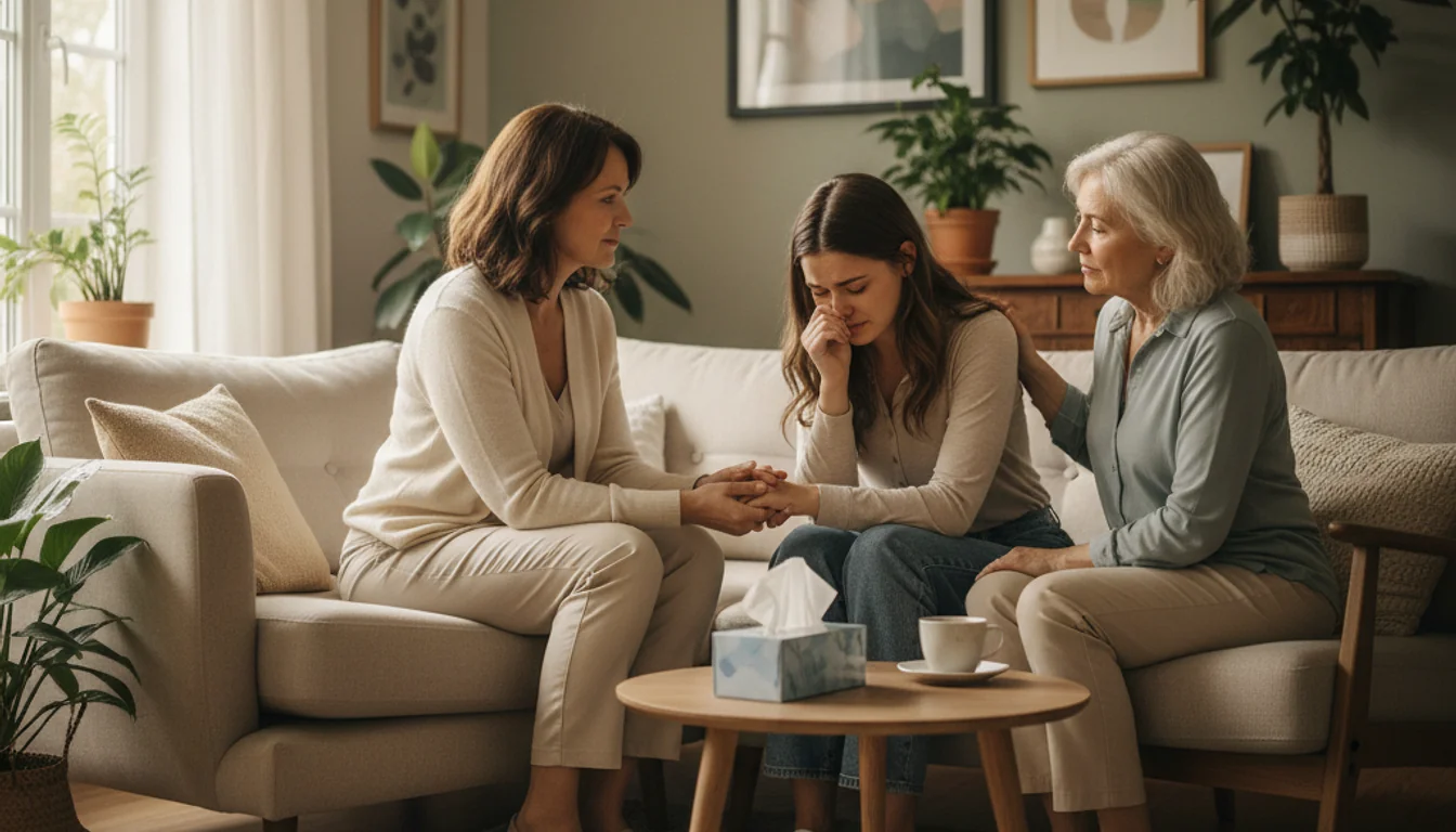 grief counseling techniques at home - professional photography
